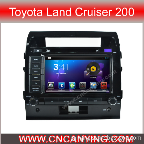 Car DVD Player for Pure Android 4.2.2 Car DVD Player with A9 CPU Capacitive Touch Screen GPS Bluetooth for Toyota Land Cruiser 200 (AD-8102)
